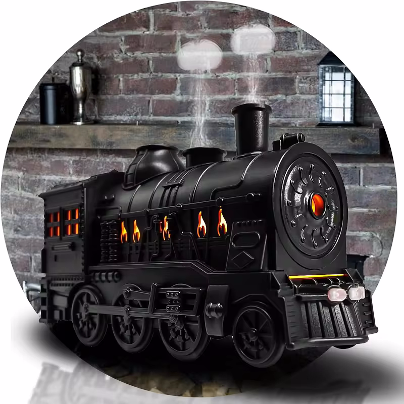 Train Aromatherapy Diffuser Air Humidifier + Ship Aromatherapy Diffuser Air Humidifier + Aromatherapy