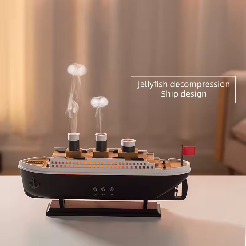 Train Aromatherapy Diffuser Air Humidifier + Ship Aromatherapy Diffuser Air Humidifier + Aromatherapy