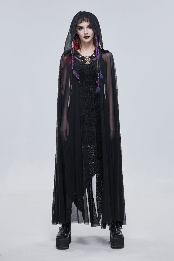 The Witch’s Circle – Pentagram Lace Cape